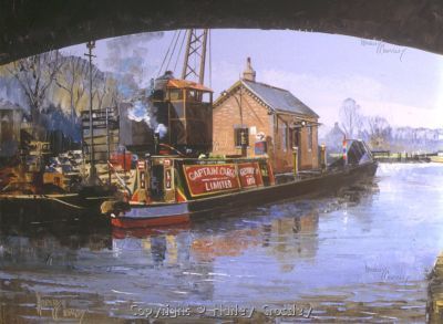 Greyhound' loading at Atherstone